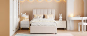 Upholstered Platform Bed With A Hydraulic Storage System - R&R Furniture Gallery (Fountain Valley, CA)