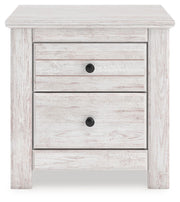 Makidern - Two Drawer Night Stand - R&R Furniture Gallery (Fountain Valley, CA)