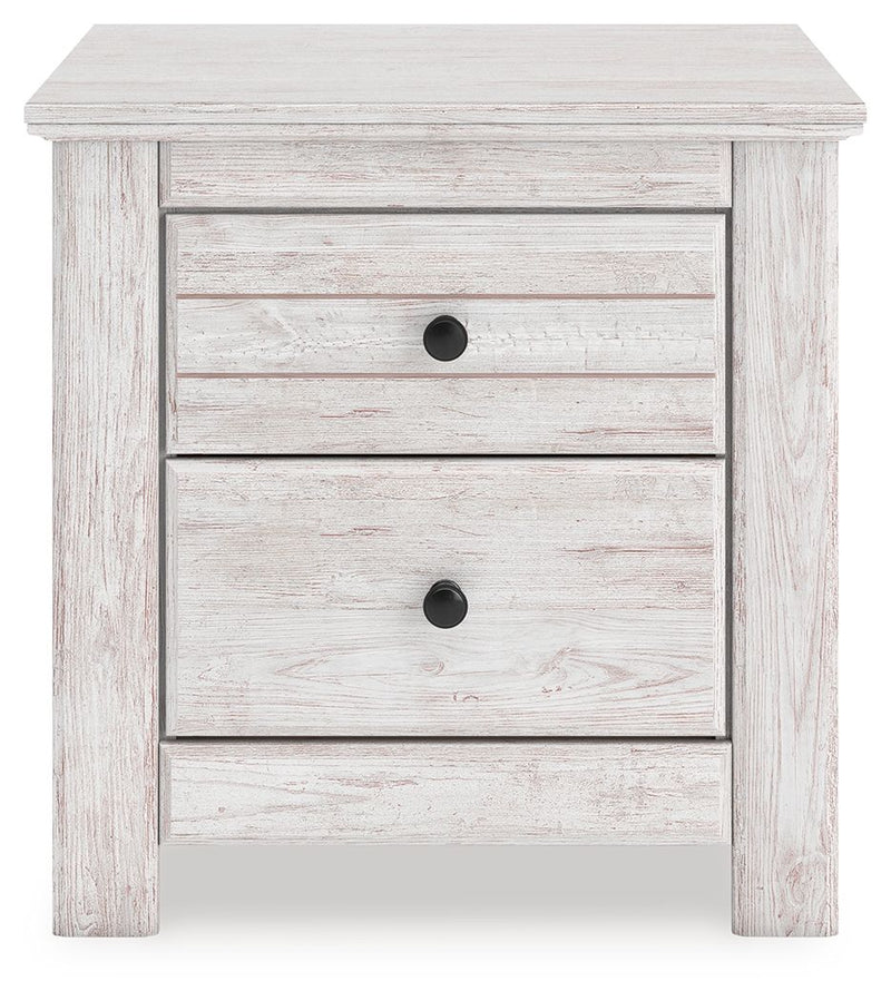 Makidern - Two Drawer Night Stand - R&R Furniture Gallery (Fountain Valley, CA)
