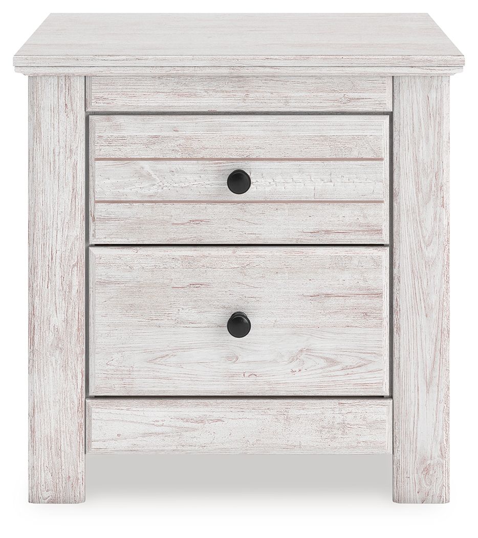 Makidern - Two Drawer Night Stand - R&R Furniture Gallery (Fountain Valley, CA)