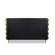 Stockholm - Modern Wavy Headboard Platform Bed - R&R Furniture Gallery (Fountain Valley, CA)
