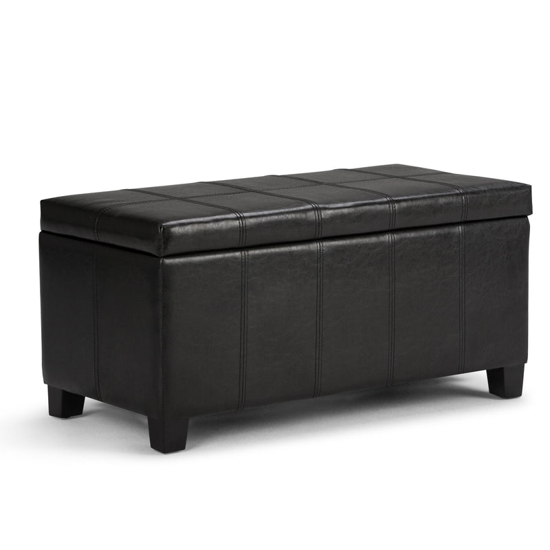 Dover - Upholstered Storage Ottoman Bench - R&R Furniture Gallery (Fountain Valley, CA)