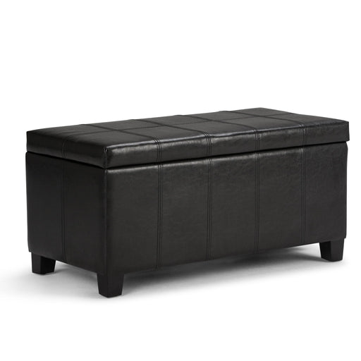 Dover - Upholstered Storage Ottoman Bench - R&R Furniture Gallery (Fountain Valley, CA)