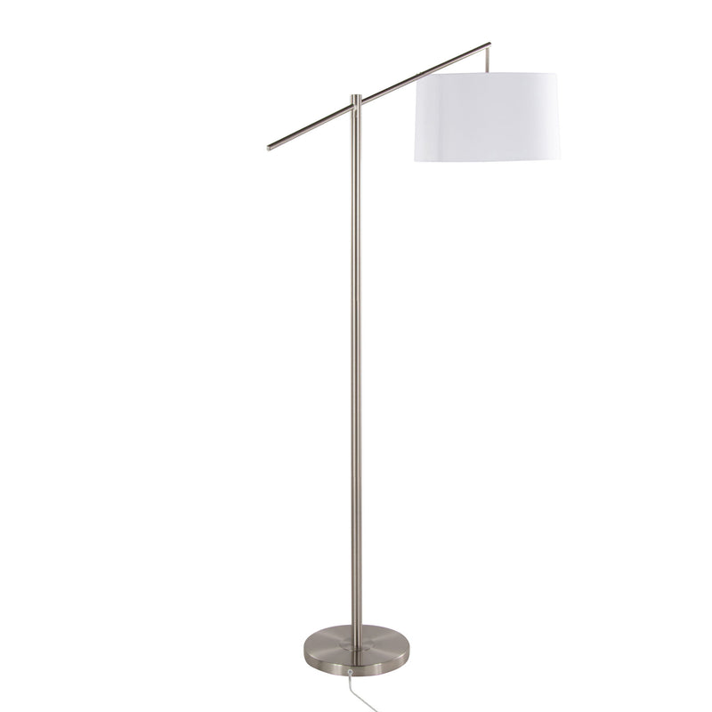 Lumi Source Casper contemporary floor lamp with sleek design and adjustable arm, ideal for modern living spaces