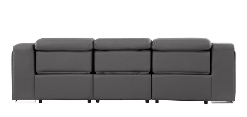1116 - 3-Piece Modular Power Reclining Sofa In With 3 Power Recliners & Power Headrests