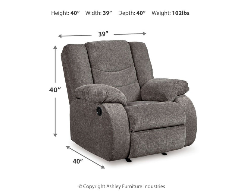 Tulen - Rocker Recliner - R&R Furniture Gallery (Fountain Valley, CA)
