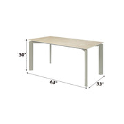 Ingram - Dining Table - Sintered Stone & Light Gray - R&R Furniture Gallery (Fountain Valley, CA)