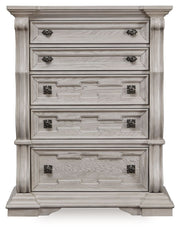 Bruchandi - Five Drawer Chest - Antique White - R&R Furniture Gallery (Fountain Valley, CA)