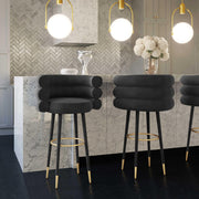 Betty - Velvet Counter Stool - R&R Furniture Gallery (Fountain Valley, CA)