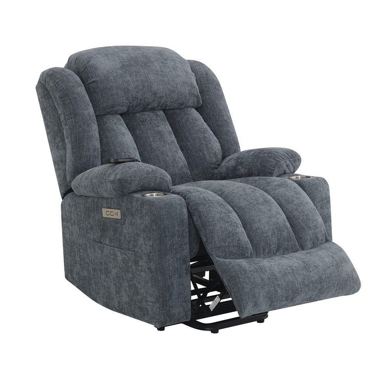 Omarion - Power Recliner With Lift & Heating & Massage - R&R Furniture Gallery (Fountain Valley, CA)