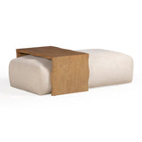 Spencer - Ottoman With Bridge Table - R&R Furniture Gallery (Fountain Valley, CA)