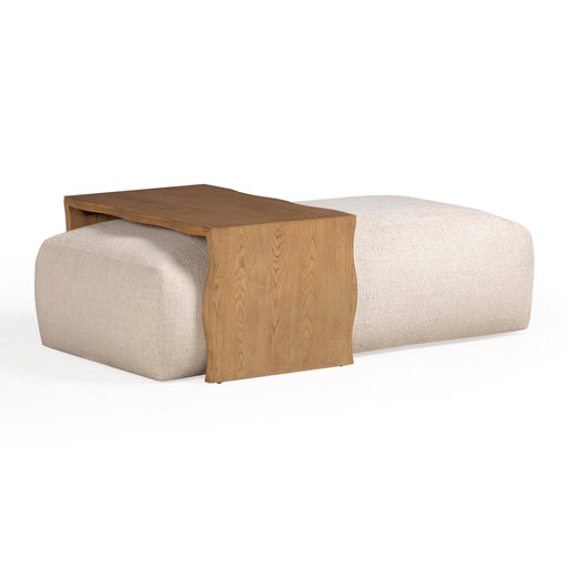 Spencer - Ottoman With Bridge Table - R&R Furniture Gallery (Fountain Valley, CA)