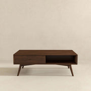 Caroline - Coffee Table - Walnut Brown - R&R Furniture Gallery (Fountain Valley, CA)