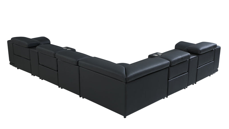 9762 - Power Reclining Sectional - R&R Furniture Gallery (Fountain Valley, CA)