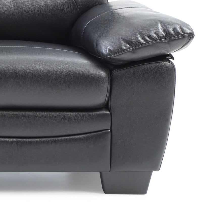 Glory Furniture Marta stationary sofa with plush cushions and sleek design, ideal for modern living room seating.