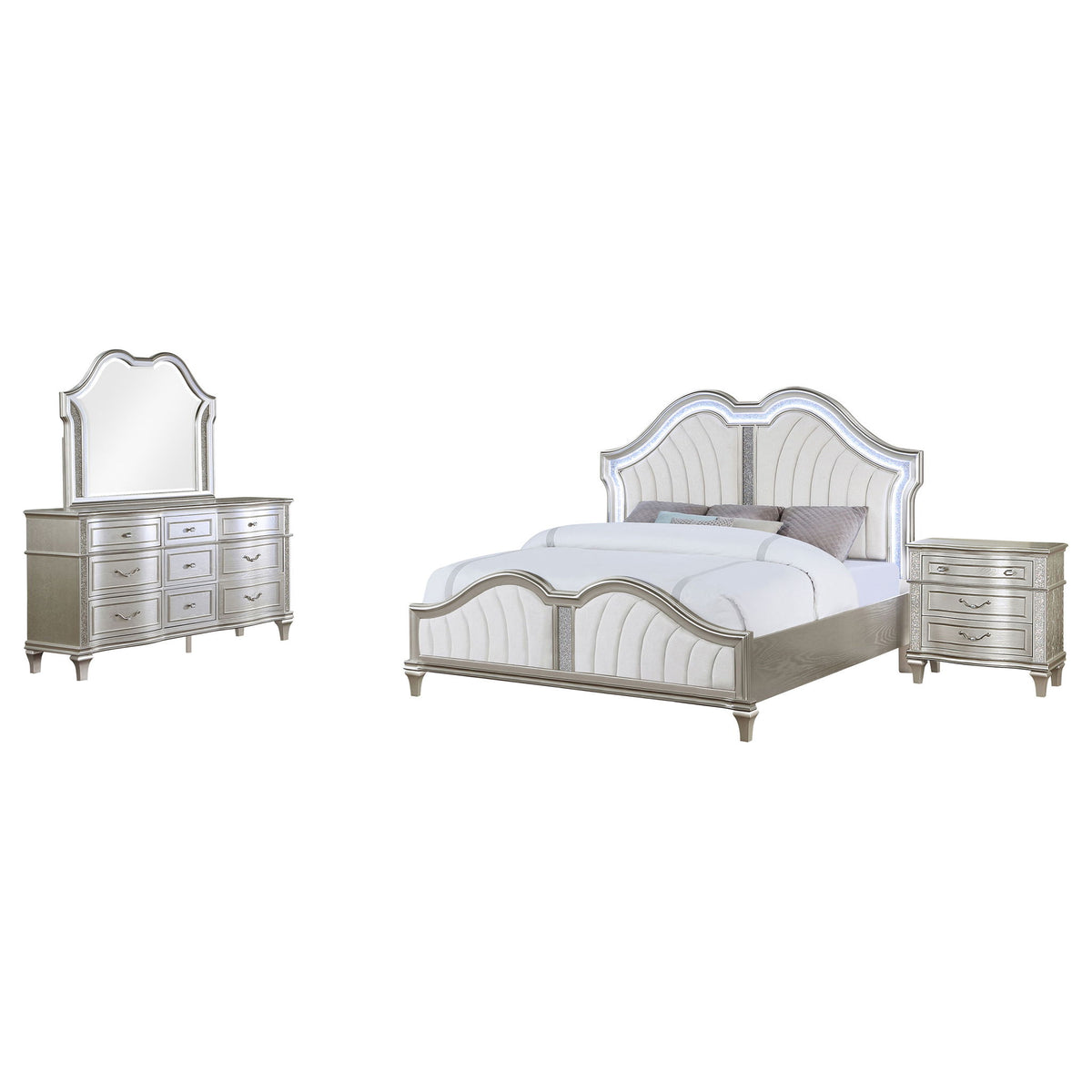Evangeline - 4 Piece Bedroom Set