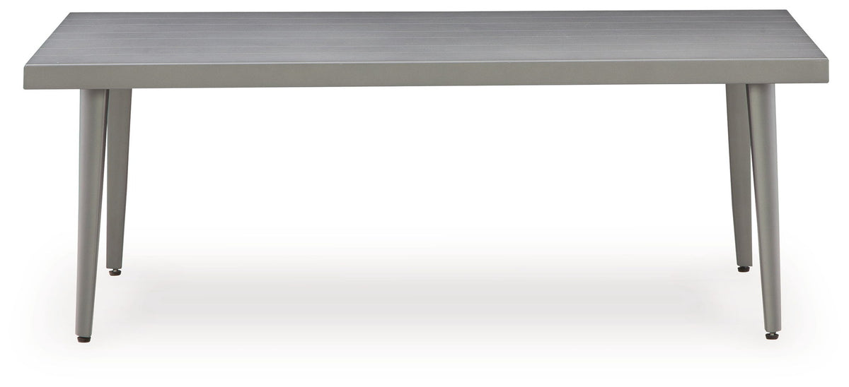 Gali - Sofa / Chairs / Table Set (Set of 4) - Gray / Blue - R&R Furniture Gallery (Fountain Valley, CA)