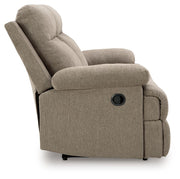 Side-Swipe - Reclining Sofa With Drop Down Table - R&R Furniture Gallery (Fountain Valley, CA)