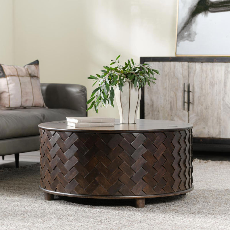 Shira - Mango Wood 24" Round Table - R&R Furniture Gallery (Fountain Valley, CA)