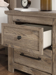 Rusticott - Two Drawer Night Stand - Brown - R&R Furniture Gallery (Fountain Valley, CA)