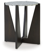 Tellrich - Accent Table - Black / White - R&R Furniture Gallery (Fountain Valley, CA)