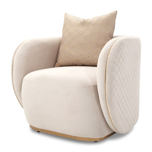 Ariana - Velvet Accent Chair - R&R Furniture Gallery (Fountain Valley, CA)