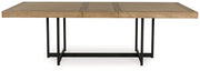 Tomtyn - Rectangular Dining Room Extension Table - Light Brown - R&R Furniture Gallery (Fountain Valley, CA)
