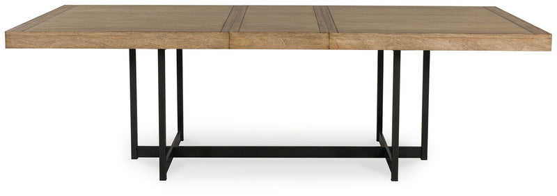 Tomtyn - Rectangular Dining Room Extension Table - Light Brown - R&R Furniture Gallery (Fountain Valley, CA)