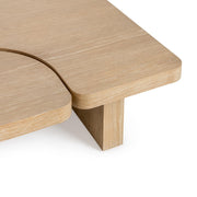 Classic Home Melina coffee table with a sleek wooden finish and modern design, ideal for living room decor.