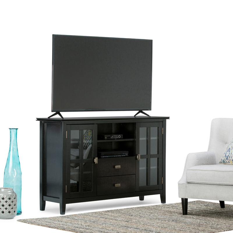 Artisan - Handcrafted, Tall TV Media Stand - R&R Furniture Gallery (Fountain Valley, CA)