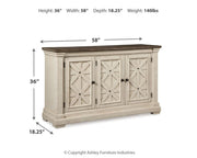 Bolanburg - Dining Room Server - Beige - R&R Furniture Gallery (Fountain Valley, CA)