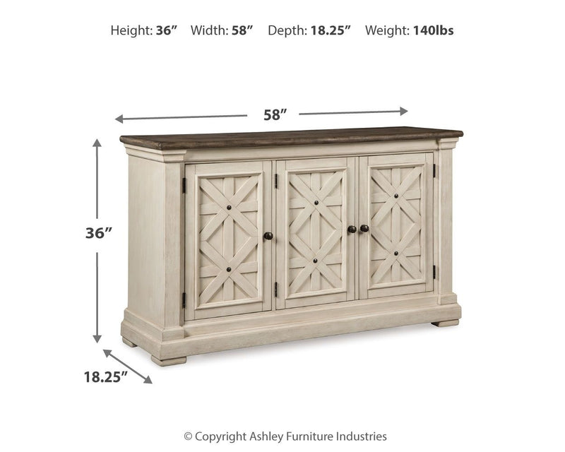Bolanburg - Dining Room Server - Beige - R&R Furniture Gallery (Fountain Valley, CA)