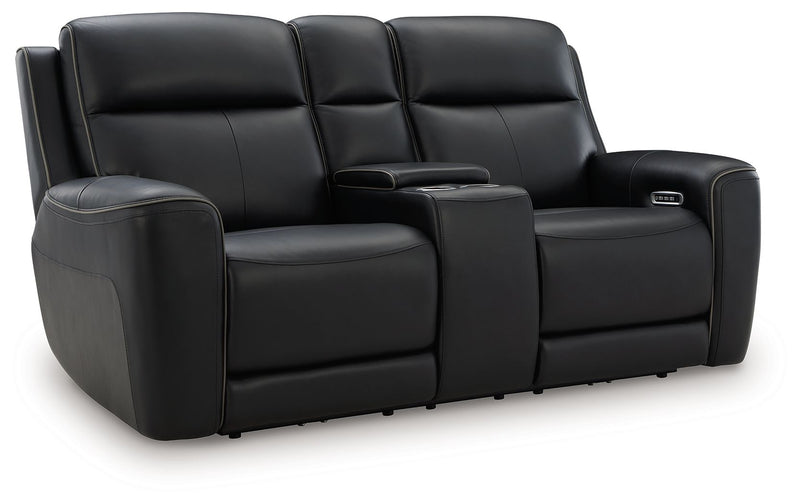 5Z-Comfort - Relaxation - Power Reclining Loveseat with Console / Adj Headrest - R&R Furniture Gallery (Fountain Valley, CA)