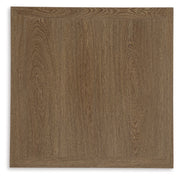 Serene Bay - Square End Table - Dark Brown - R&R Furniture Gallery (Fountain Valley, CA)