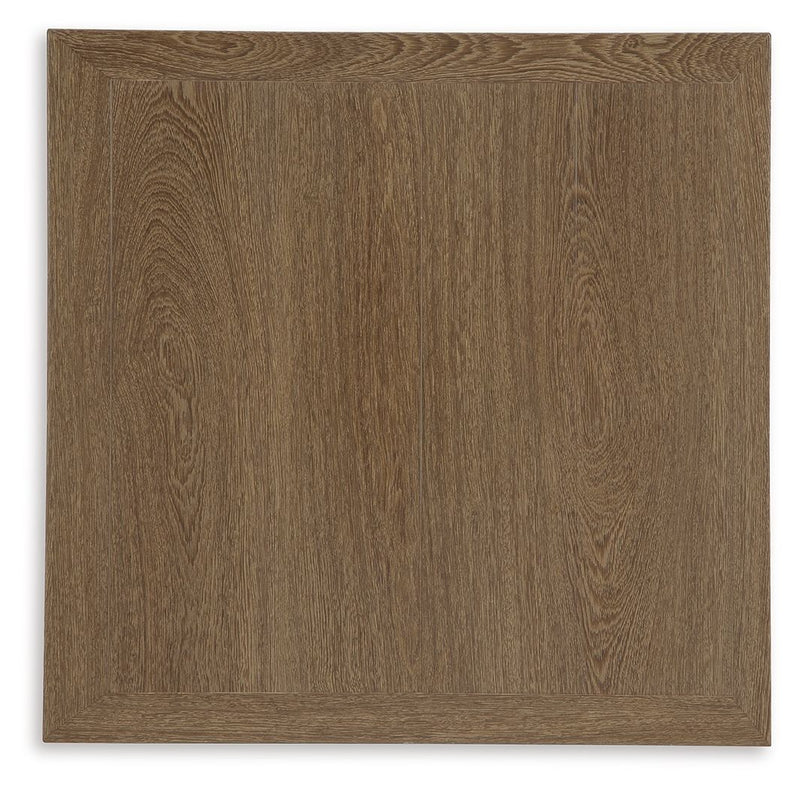Serene Bay - Square End Table - Dark Brown - R&R Furniture Gallery (Fountain Valley, CA)