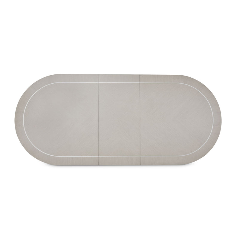 Eclipse - Oval Dining Table - Moonlight Gray - R&R Furniture Gallery (Fountain Valley, CA)