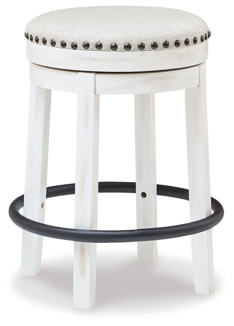 Valebeck - Upholstered Swivel Stool - R&R Furniture Gallery (Fountain Valley, CA)