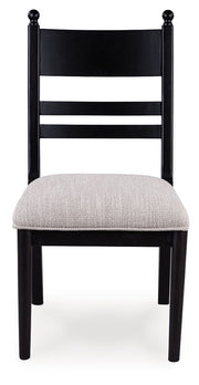 Greddinton - Dining Upholstered Side Chair (Set of 2) - R&R Furniture Gallery (Fountain Valley, CA)