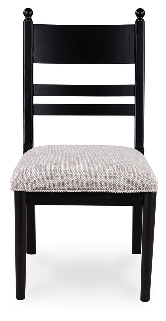 Greddinton - Dining Upholstered Side Chair (Set of 2) - R&R Furniture Gallery (Fountain Valley, CA)