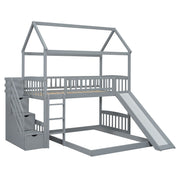 House Bunk Bed With Slide - R&R Furniture Gallery (Fountain Valley, CA)