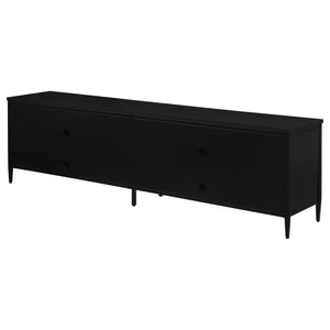 Kenneth - 4 Door TV Stand - Black