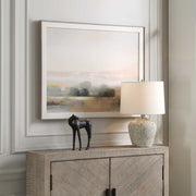 Black horse sculpture by Uttermost, detailed figurine from the Hello Friend collection, showcasing elegant craftsmanship.