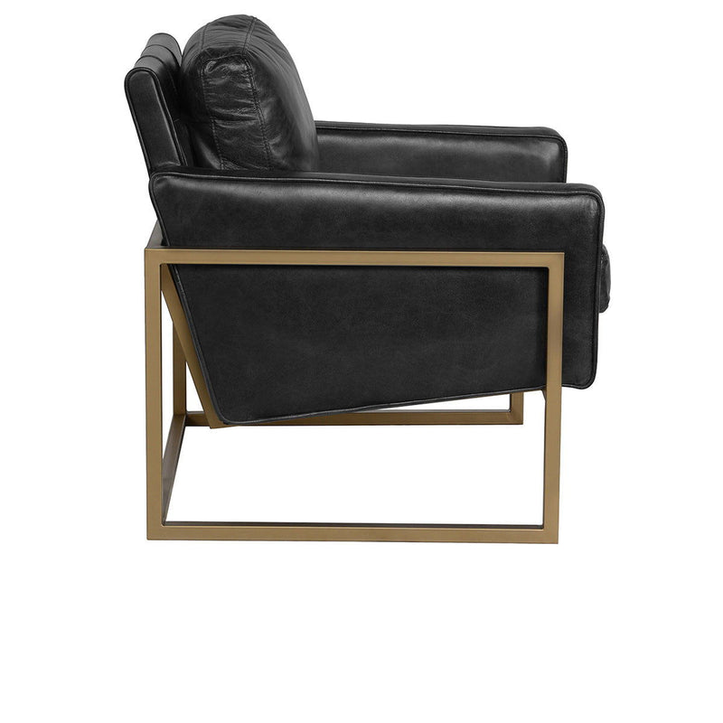 Ken - Club Chair - Black - R&R Furniture Gallery (Fountain Valley, CA)