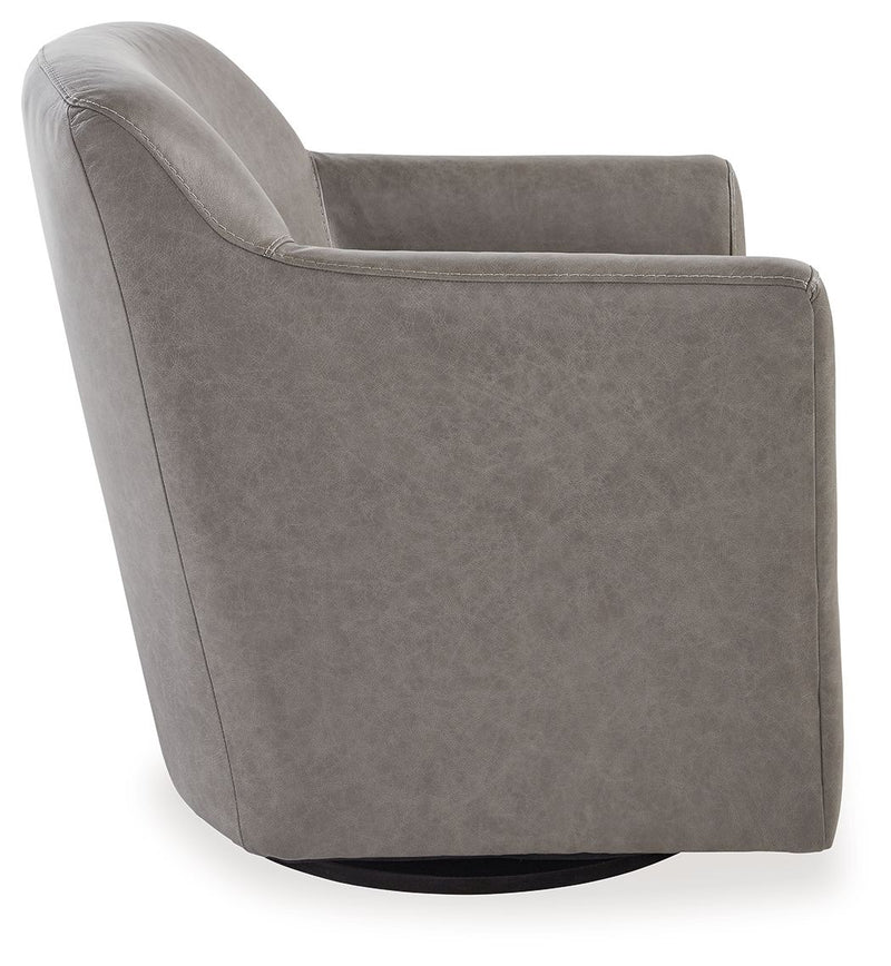 Bradney - Swivel Accent Chair - R&R Furniture Gallery (Fountain Valley, CA)
