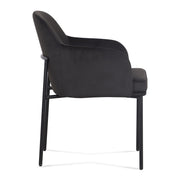 Pair of Sydney armchairs from TOV Furniture, showcasing modern design with plush upholstery and sleek wooden legs.