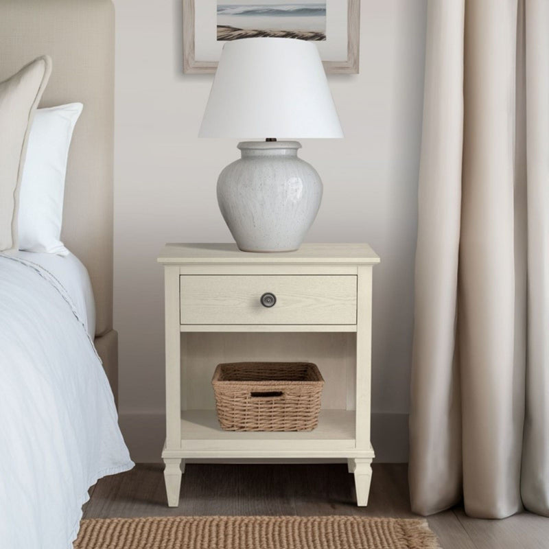 Victoria - Nightstand With Open Storage - R&R Furniture Gallery (Fountain Valley, CA)