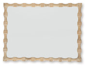 Acelmore - Accent Mirror - Light Brown - R&R Furniture Gallery (Fountain Valley, CA)
