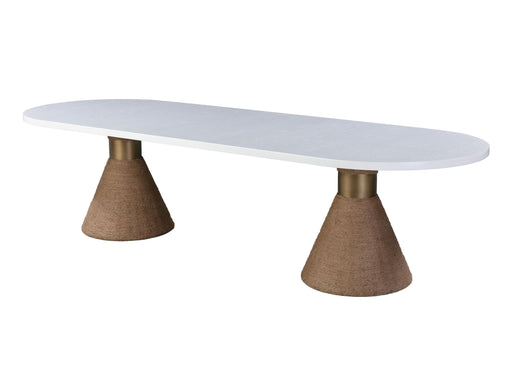 Rishi - Rope Oval Table - R&R Furniture Gallery (Fountain Valley, CA)