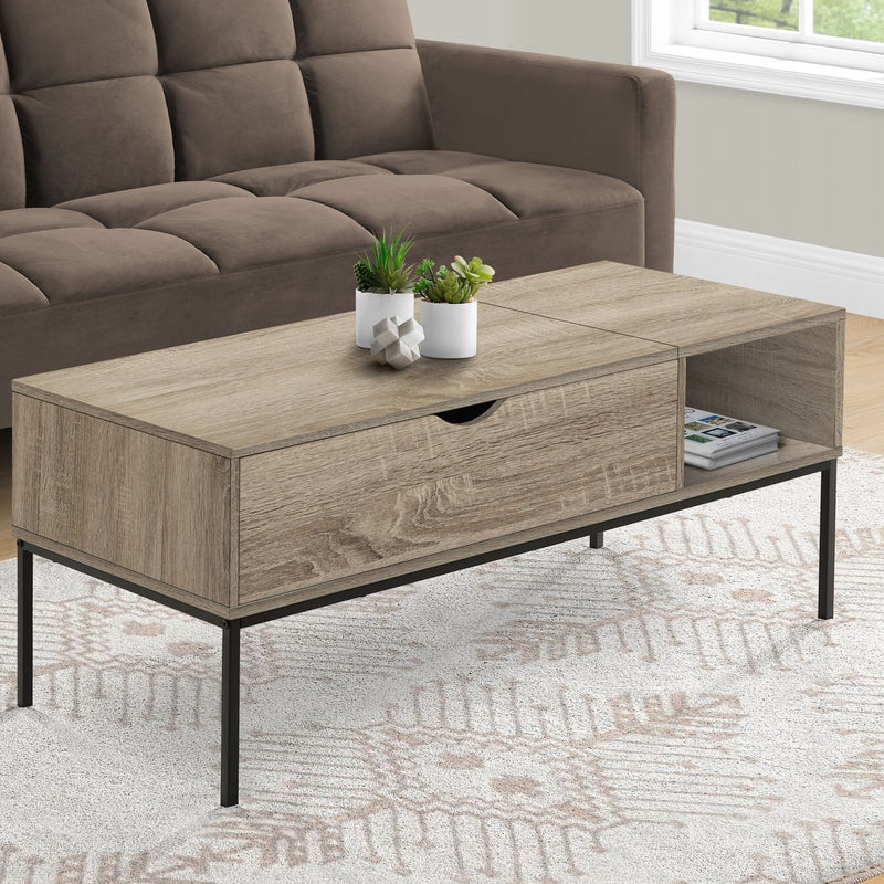 Table, Rectangular, Cocktail, Functional Lift-Top, Contemporary & Modern - R&R Furniture Gallery (Fountain Valley, CA)