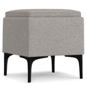 Natasha - Multifunctional Storage Ottoman With Tray - R&R Furniture Gallery (Fountain Valley, CA)
